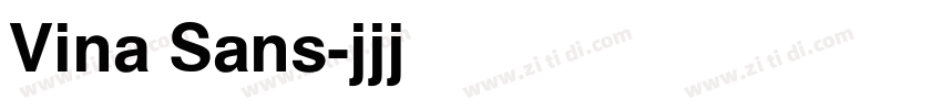 Vina Sans字体转换